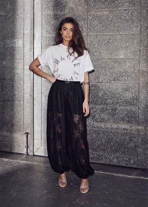 Bella lace harem buks Black HAUTE L'AMITIÈ